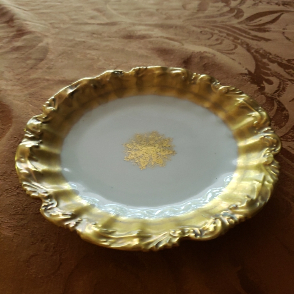 Limoges France Gold Plate Collectors Antique Vintage
